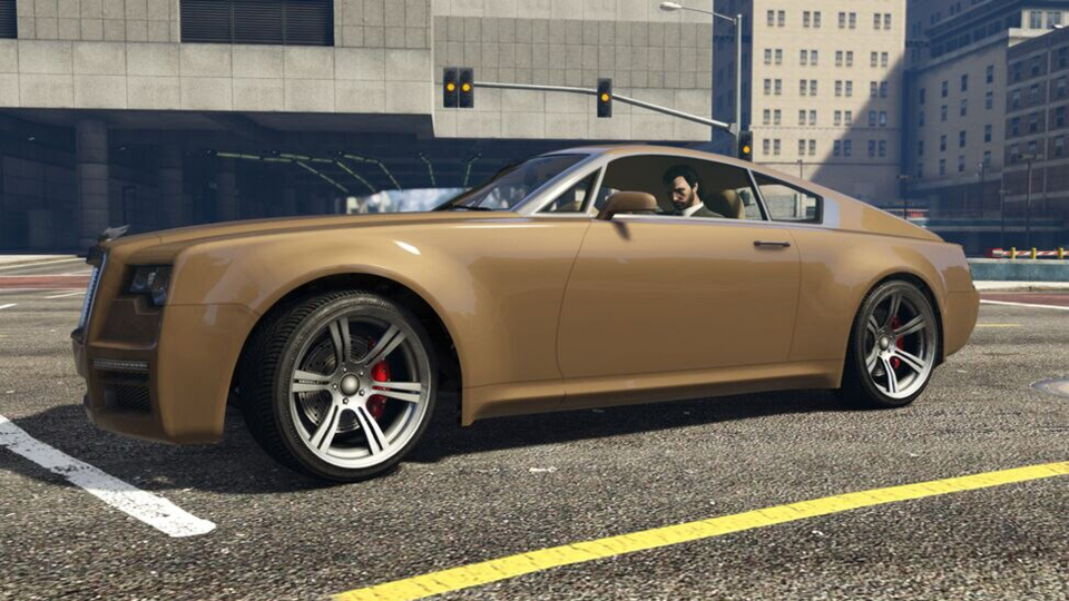 GTA 5 - Past DLC Vehicle Customization - Enus Windsor (Rolls-Royce Wraith)  