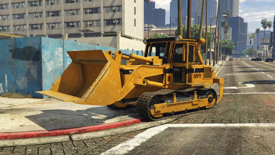 gta 5 bulldozer