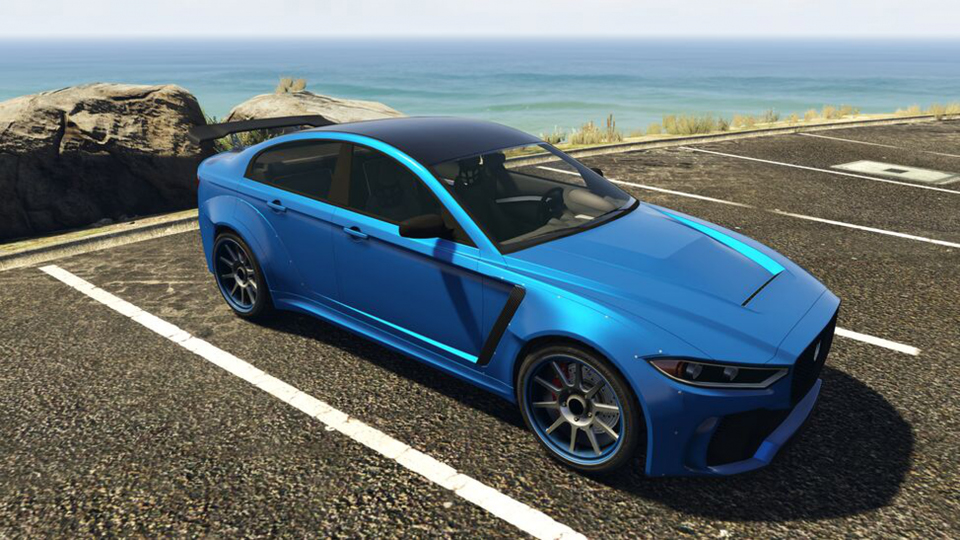 best 4 door car gta 5