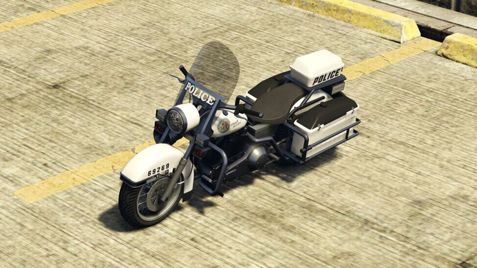 Western Motorcycle Company Police Bike