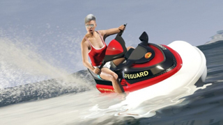 Speedophile Seashark Lifeguard